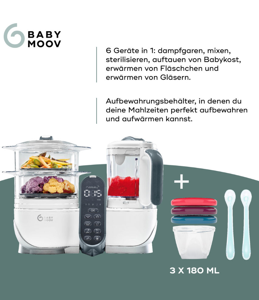 Set: Nutribaby(+) & Babybols + Silikonlöffel