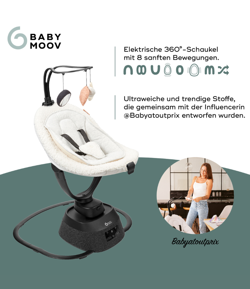 Elektrische Babyschaukel Swoon Evolution Curl
