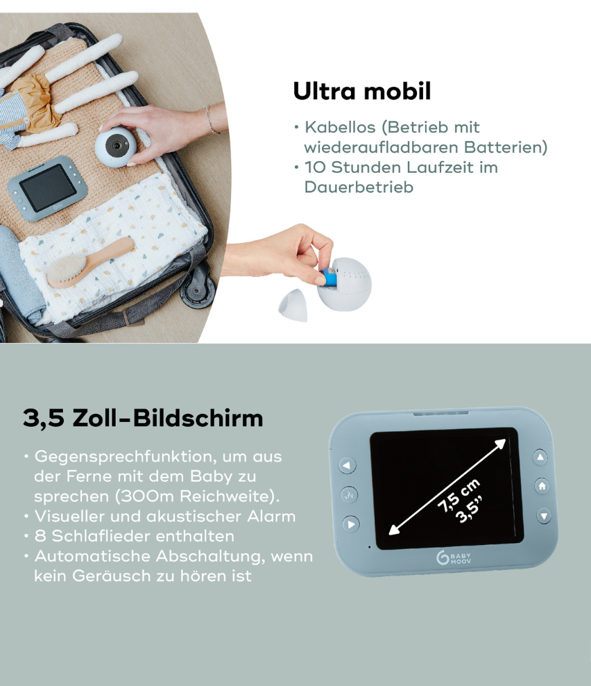 Babyphone mit Kamera YOO Roll