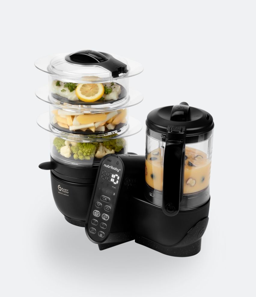 Babynahrungszubereiter Nutribaby(+) XL Black