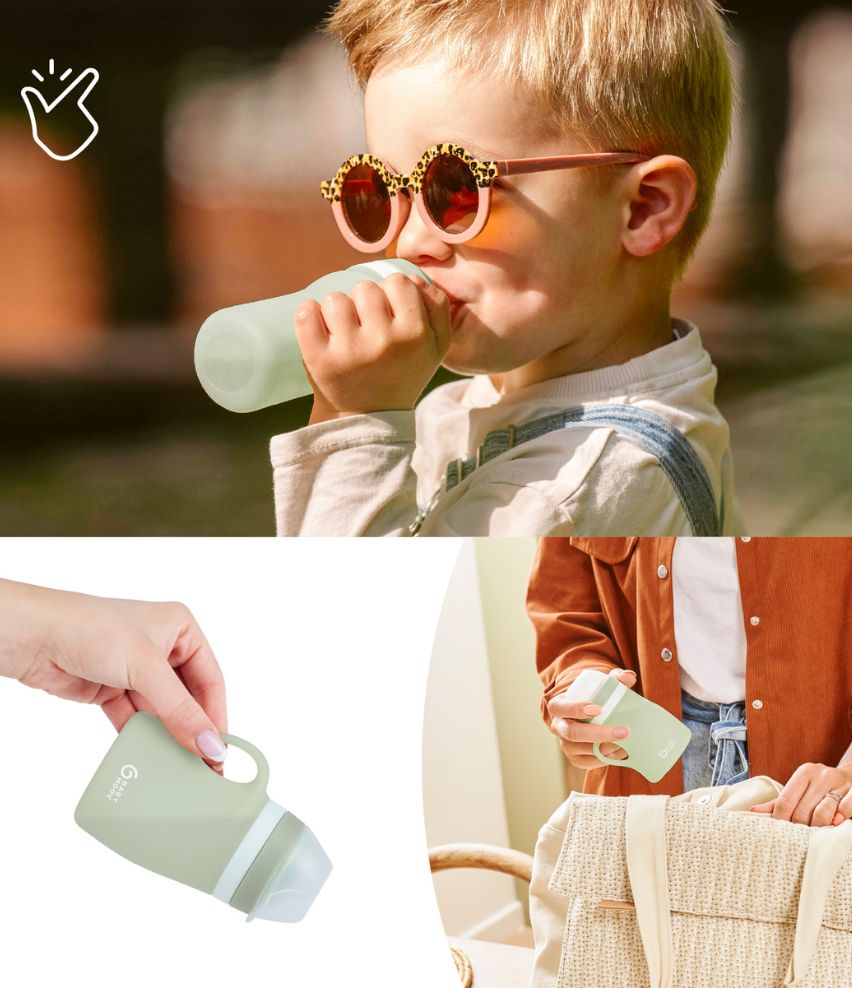 Trinkflasche Silikon auslaufsicher