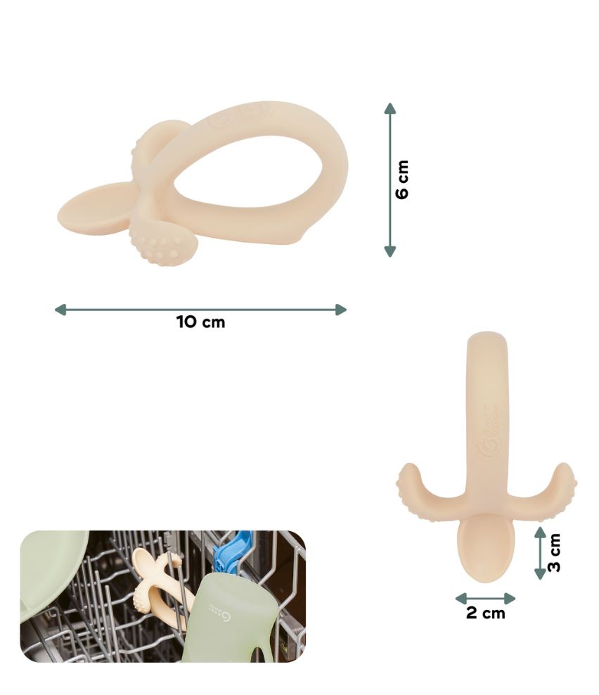 Babylöffel Silikon Maße