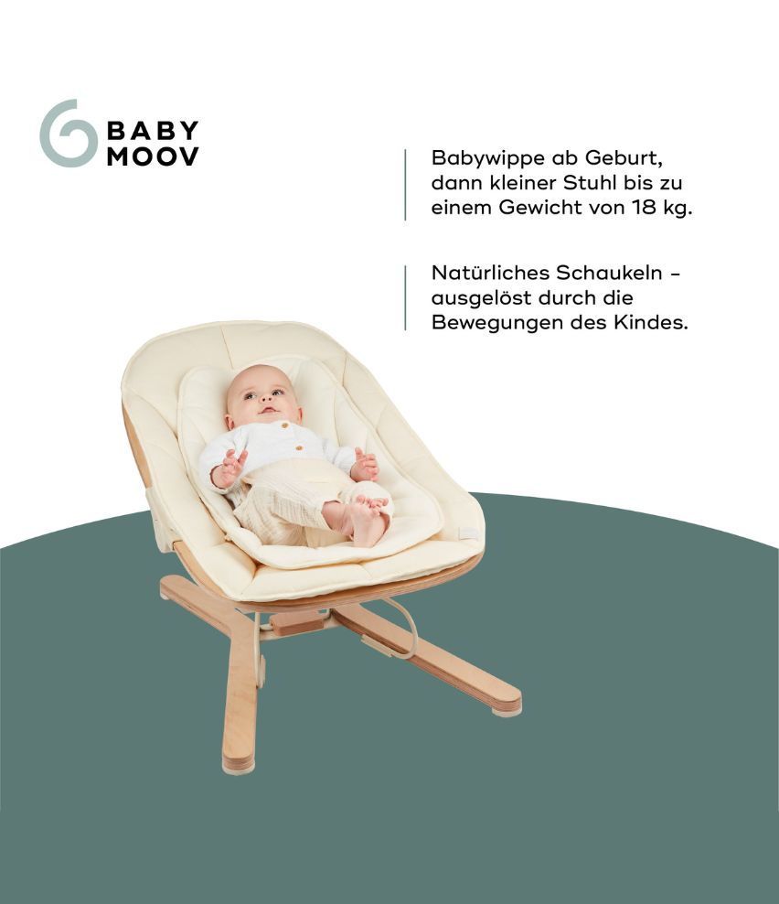 Babywippe Swoon Flow natürliches Schaukeln