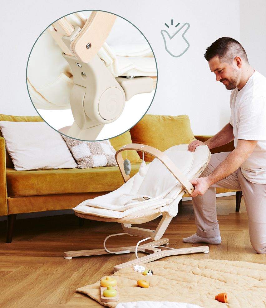 Spielbogen Babywippe Swoon Flow Einfacher Aufbau