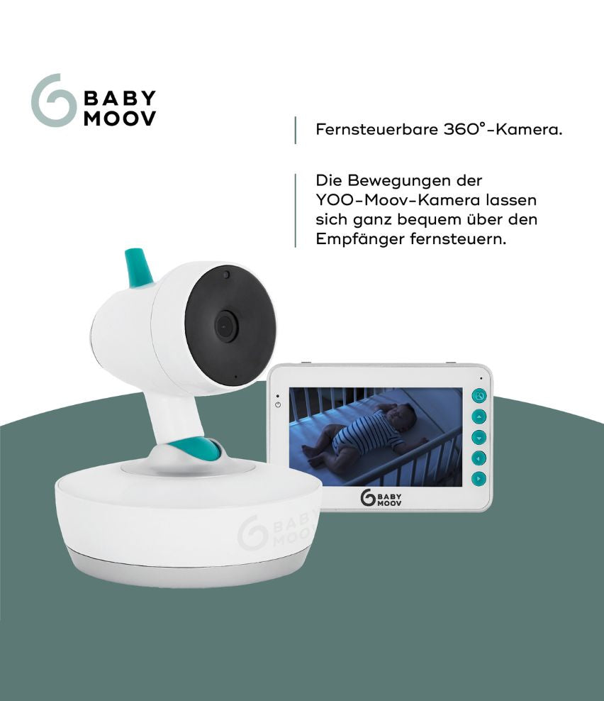 Babyphone mit Kamera YOO-Moov fernsteuerbar