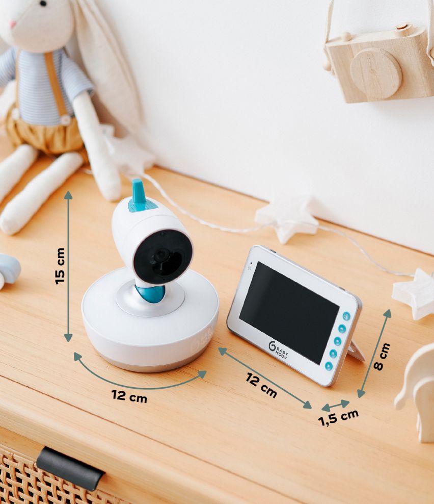 Babyphone mit Kamera YOO-Moov Maße