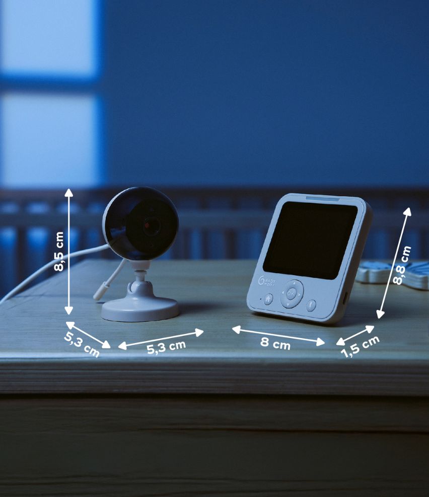 Babyphone mit Kamera YOO Start Maße