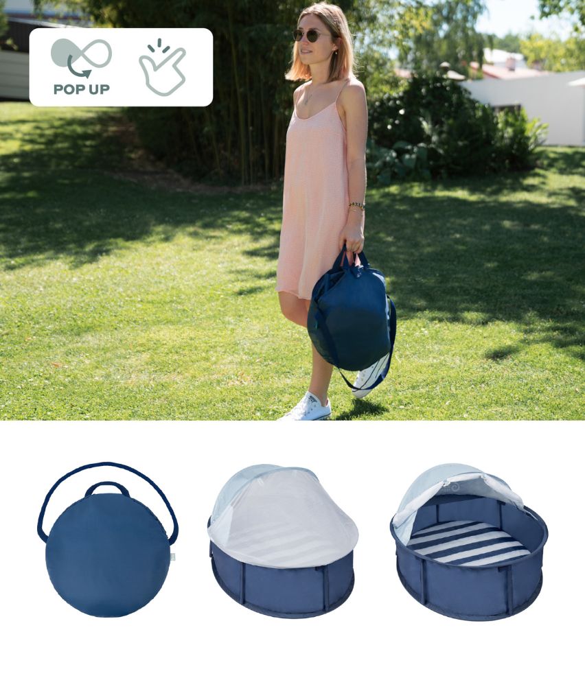 Spielpark & Reisebett Babyni mit UV-Schutz LSF 50+ mit Pop up System