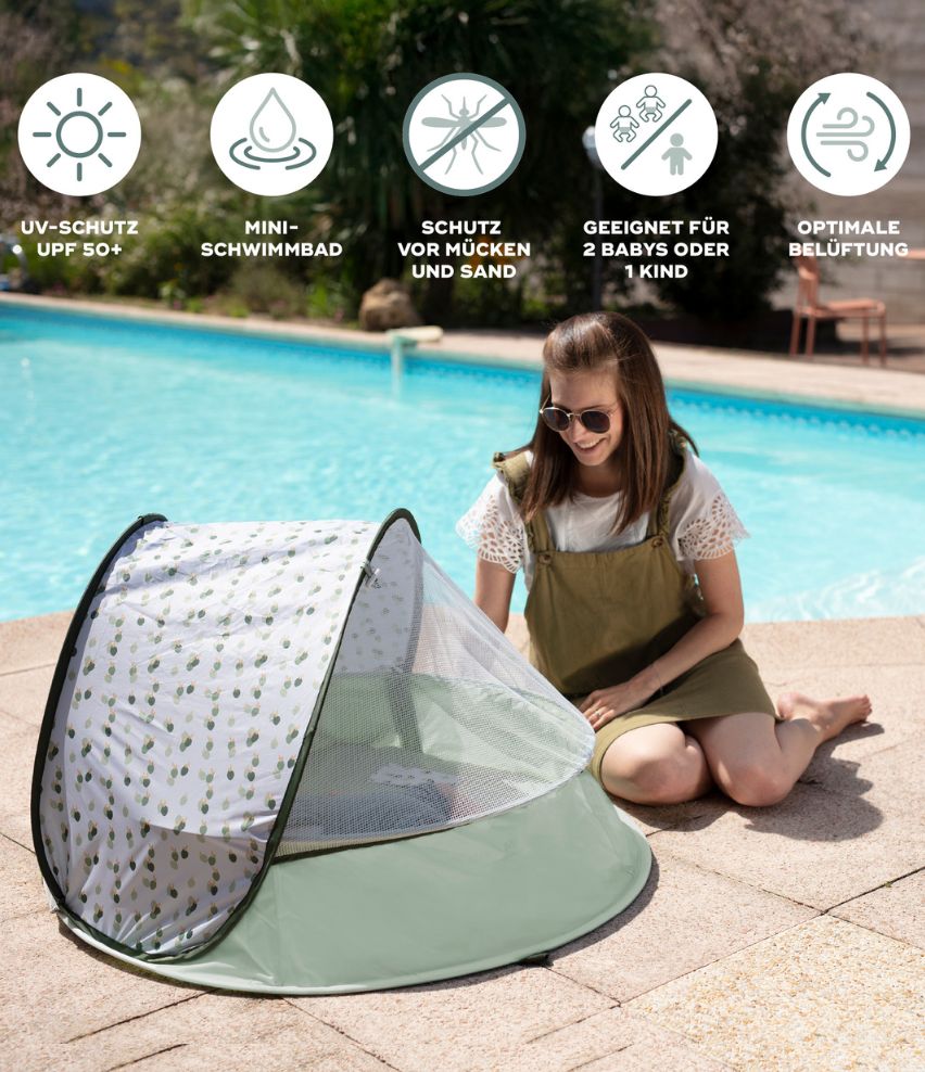 Strandmuschel Aquani Provence Mini-Schwimmbad