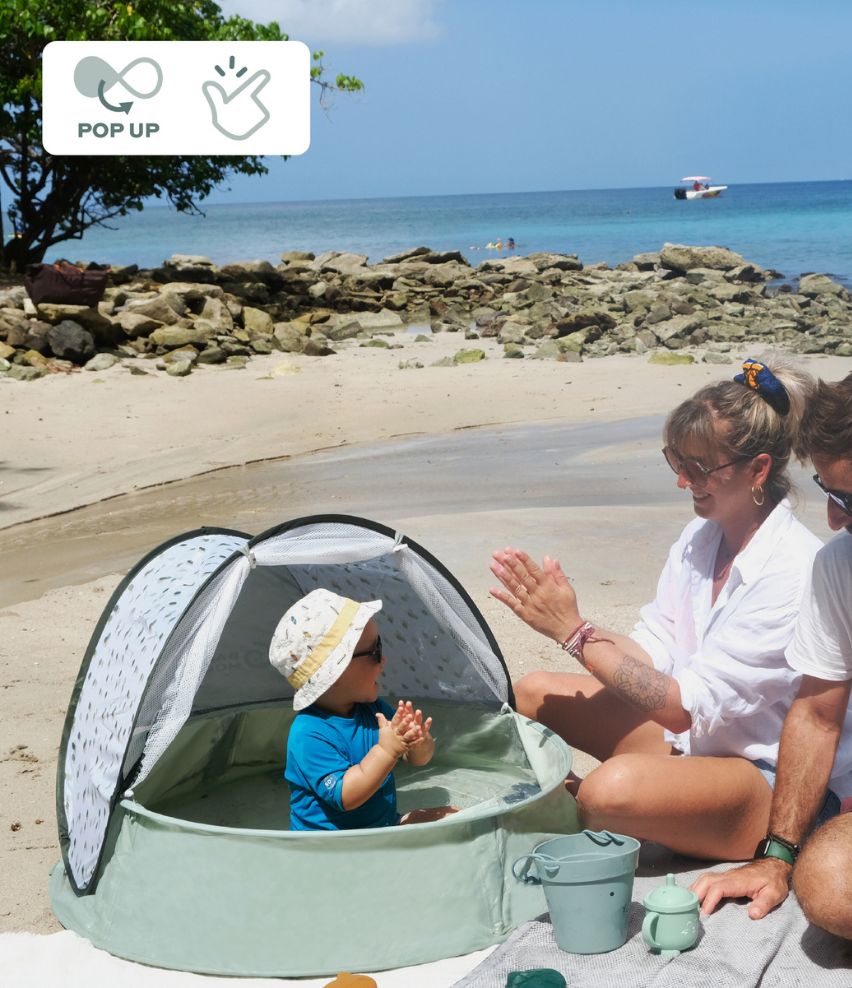 Strandmuschel Aquani Provence Pop up
