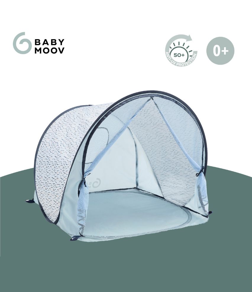 Strandmuschel Blue Waves mit UV-Schutz 50+ von Babymoov