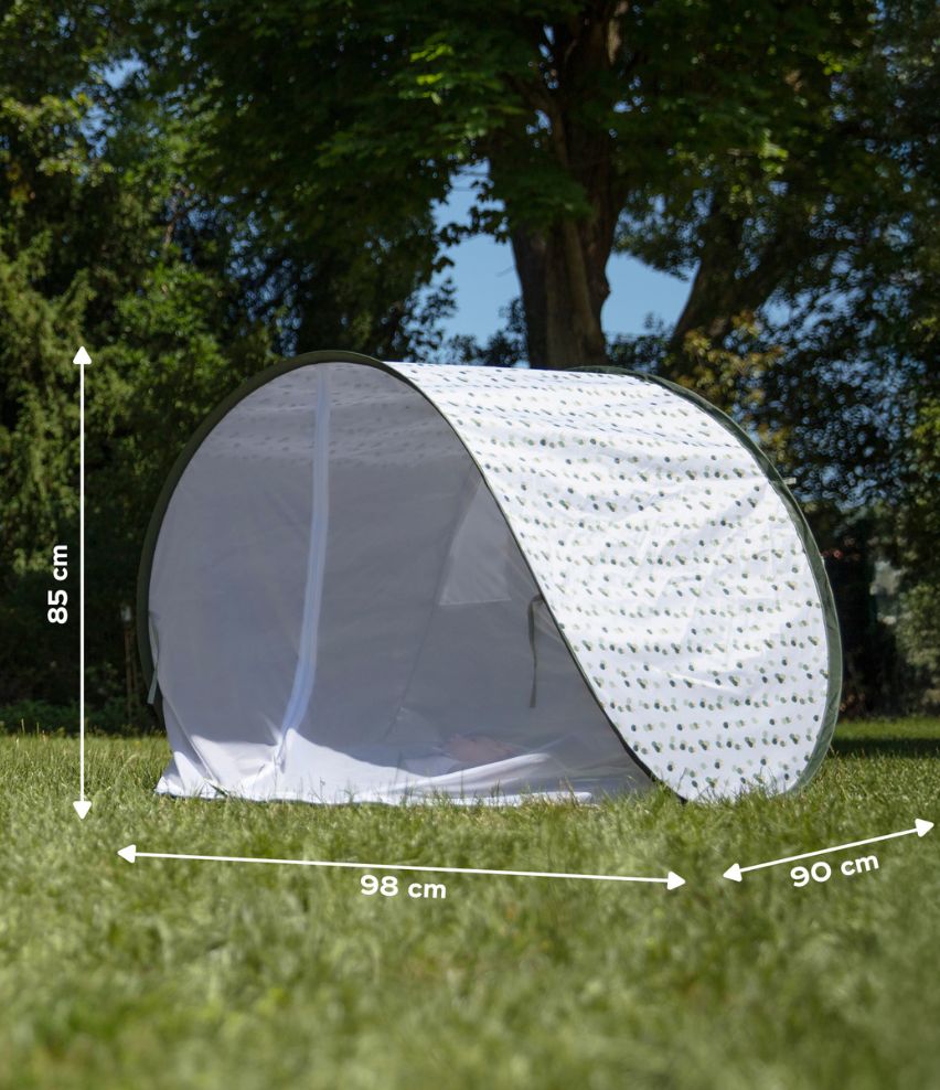 Strandmuschel Provence mit UV-Schutz Maße