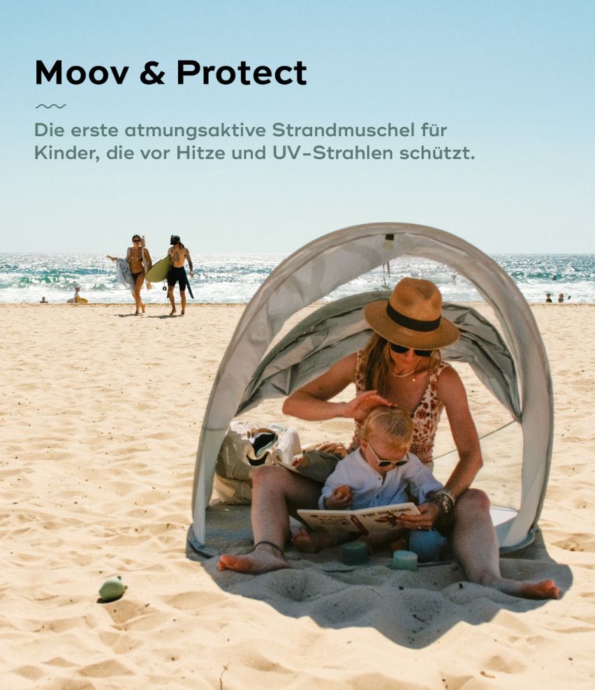 Strandmuschel Moov & Protect von Babymoov