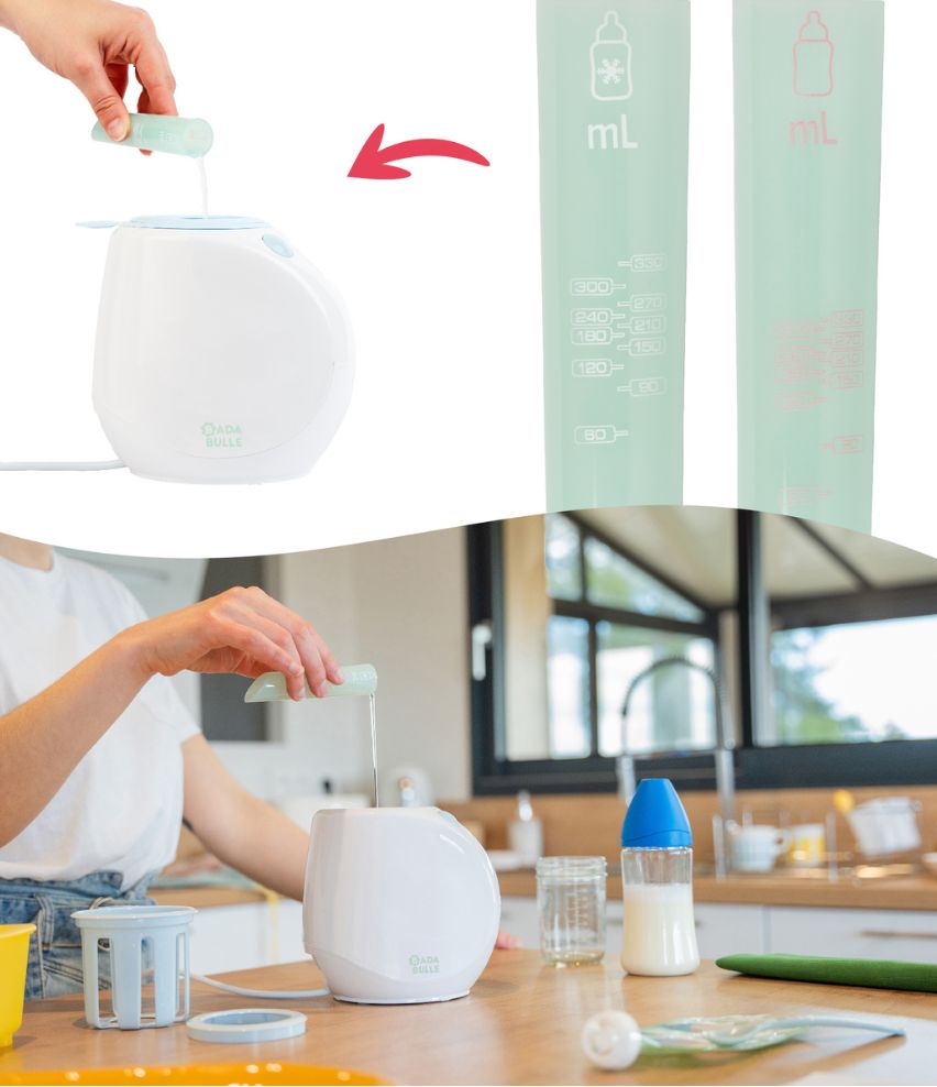 Flaschenwärmer Easy Plus mit Messbecher