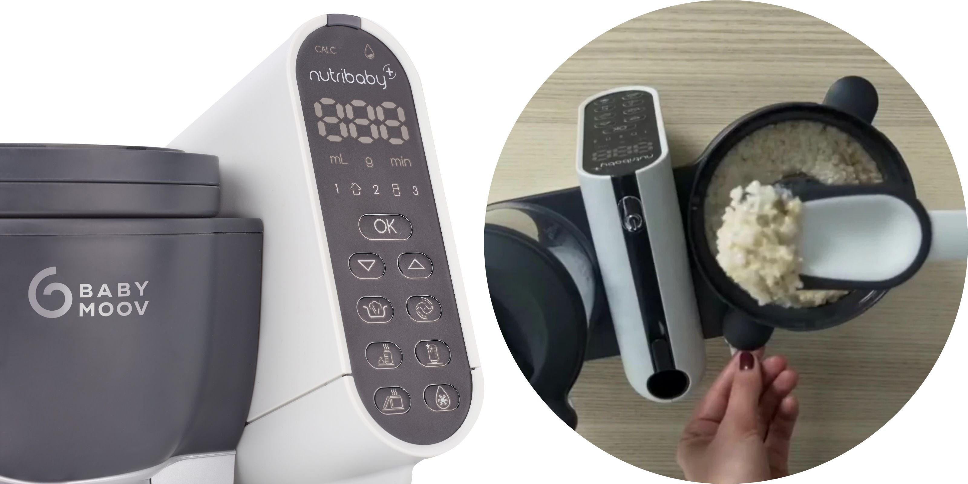 Haferbrei zubereiten mit dem Nutribaby(+)