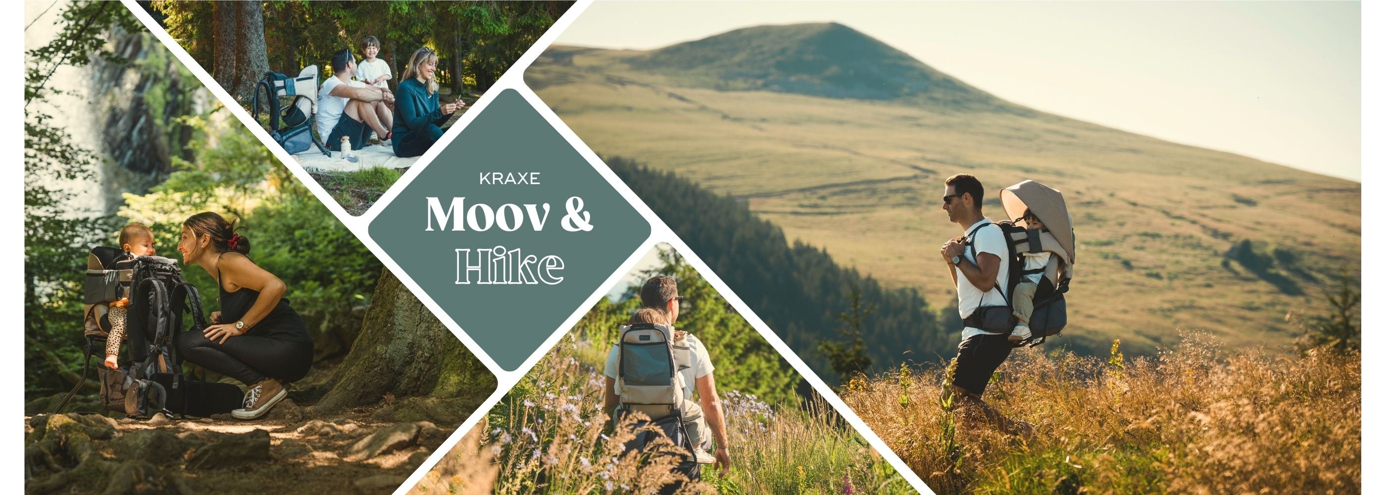 Kraxe Moov & Hike inkl. Regenschutz