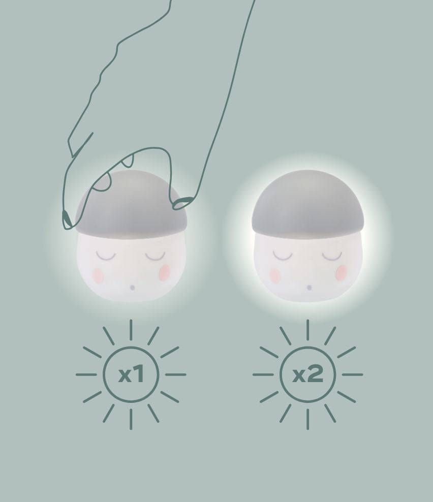 Nachtlicht Squeezy Zinc