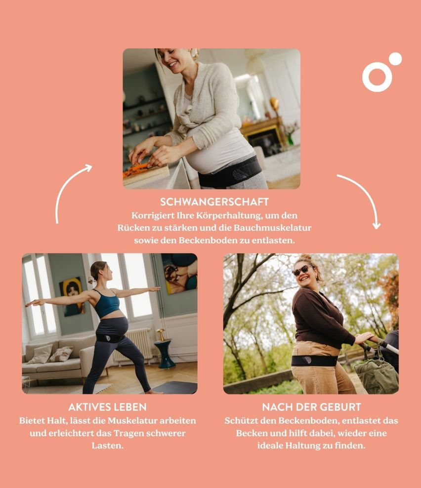 Schwangerschaftsgürtel Mom'n Belly aktives Leben