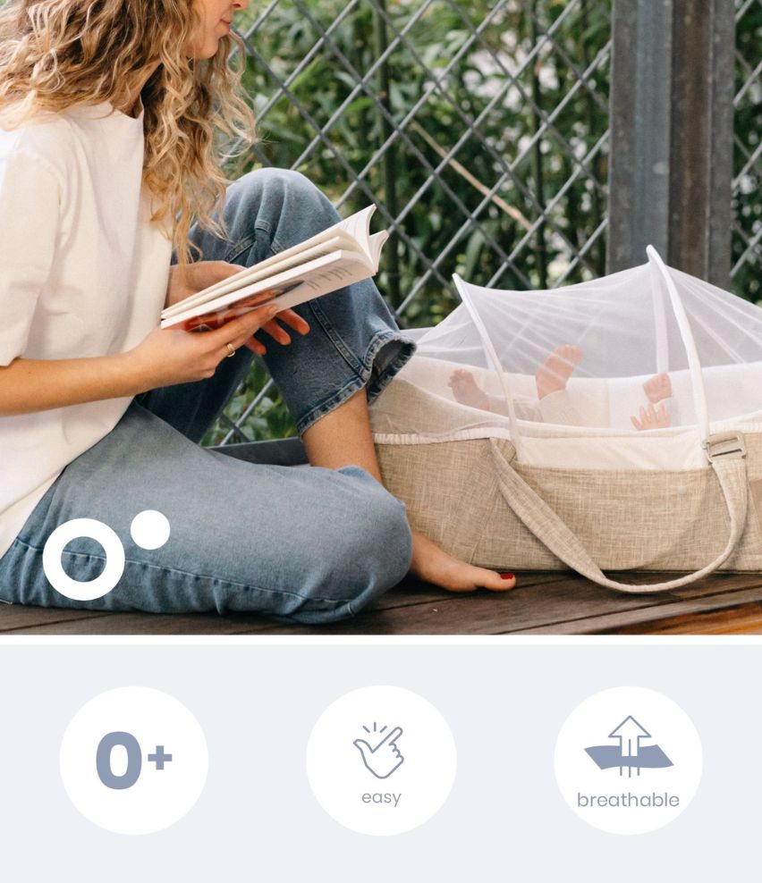 Moskitonetz für Babynest Nest & Go doomoo