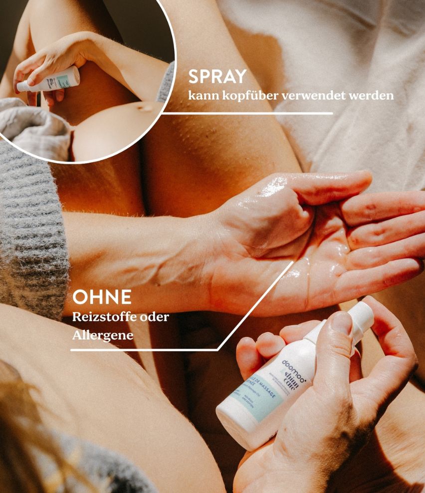 Damm-Massageöl - doomoo x shinncare Spray