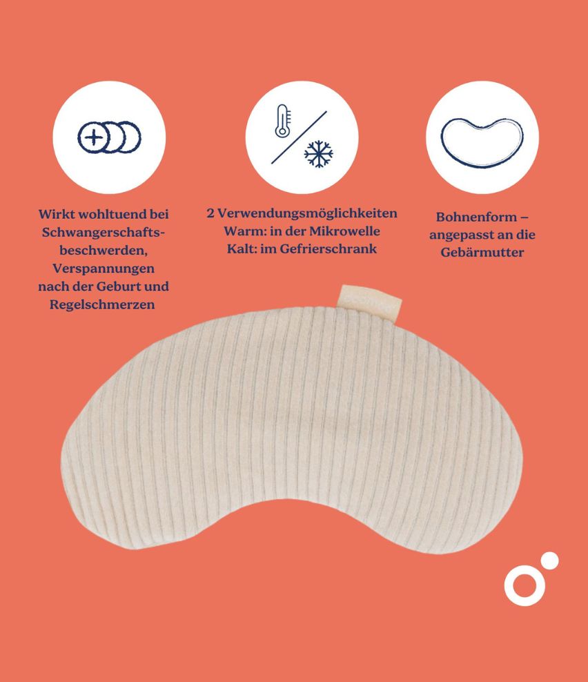 Wärmekissen Snoogy Mom Cord Sand wohltuend