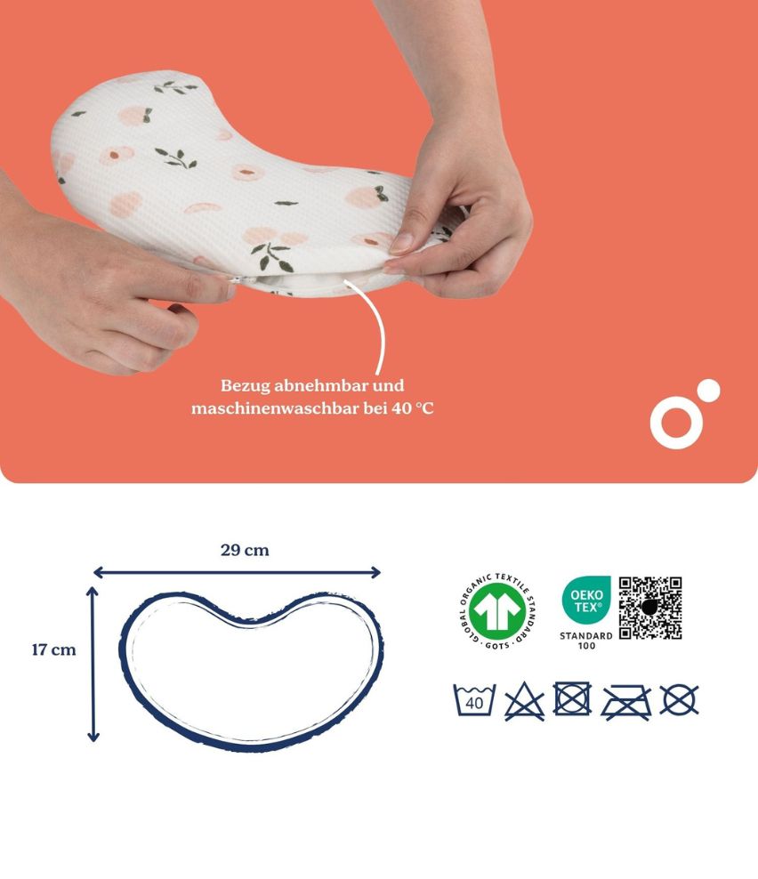 Wärmekissen Snoogy Mom Peaches Maße