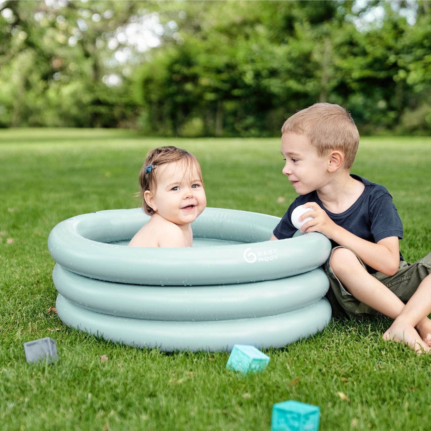 Aufblasbare Badewanne Aqua Dots