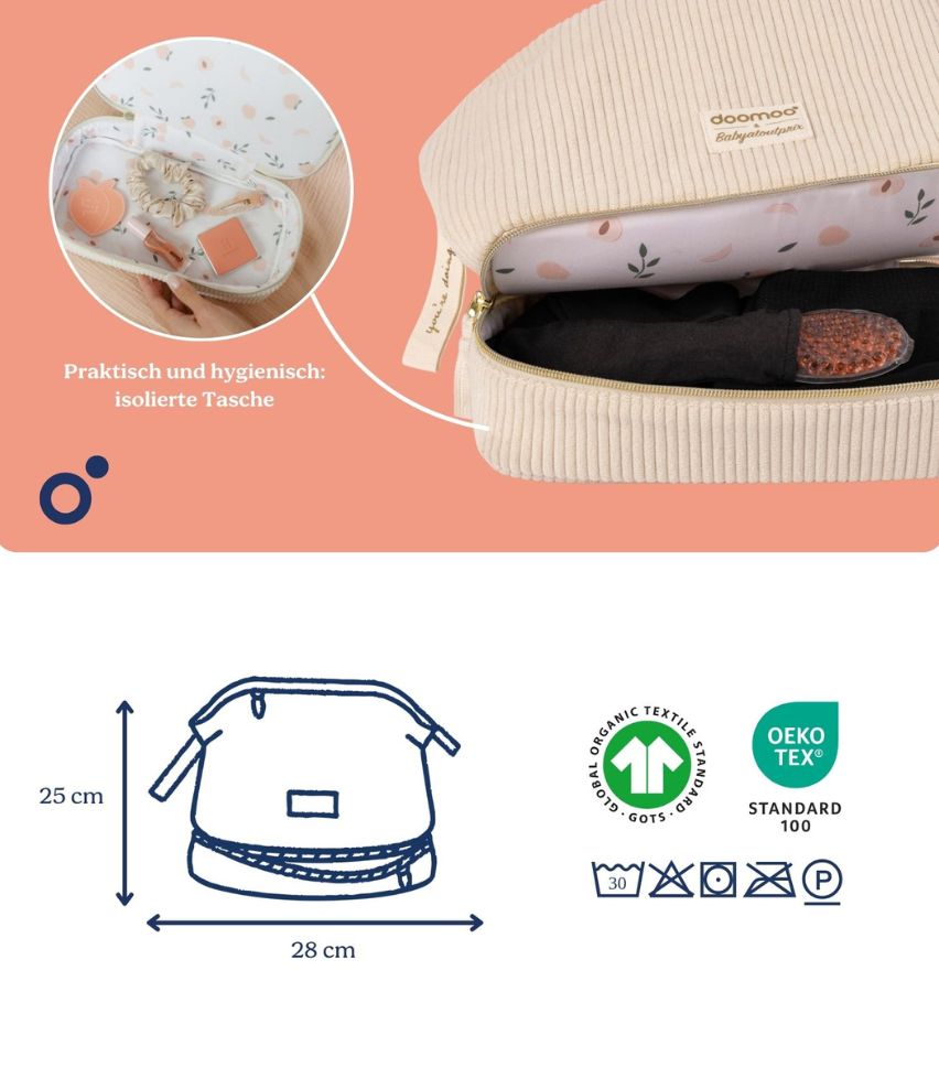 Wochenbett Pflegeset Mommy Vanity OEKO TEX zertifiziert