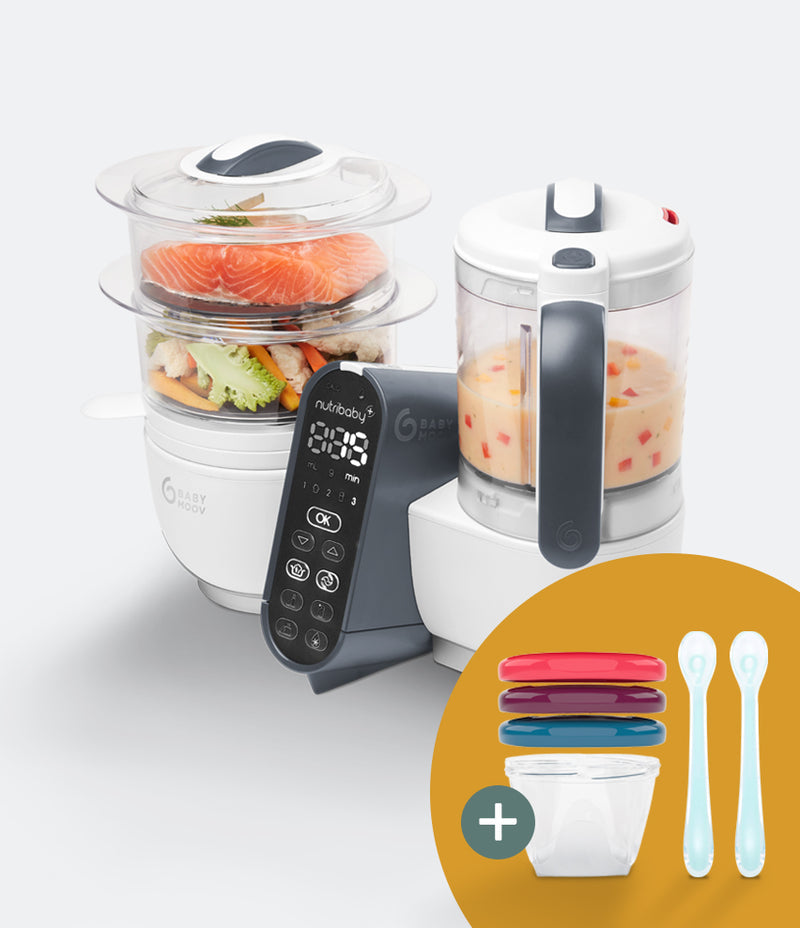 Set: Nutribaby(+) & Babybols + Silikonlöffel