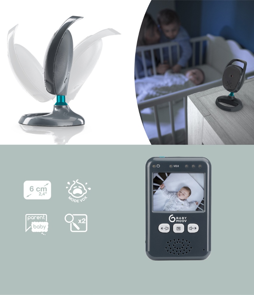 Babyphone mit Kamera Essential