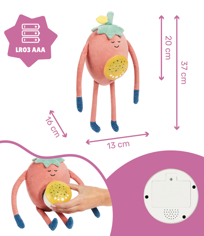 Plüsch-Nachtlicht Barnabé