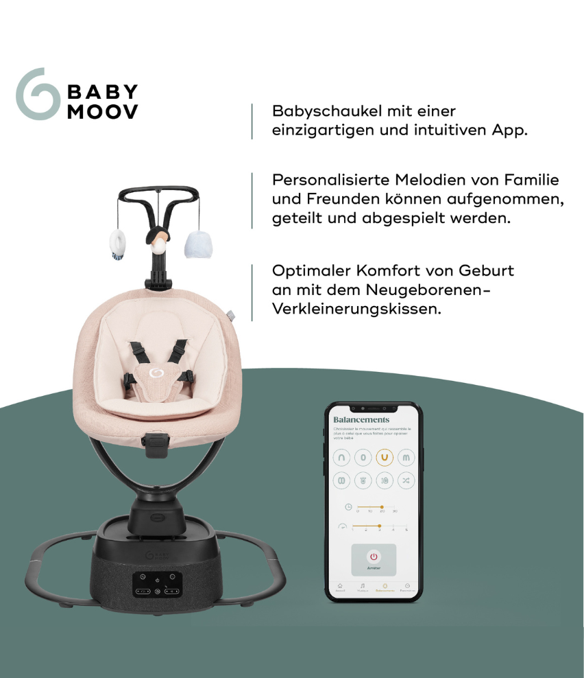 Elektrische Babyschaukel Swoon Evolution Connect