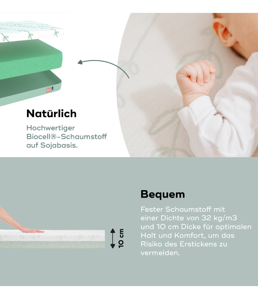 Matratze Cosy'Lite Antibakteriell - zweite Wahl