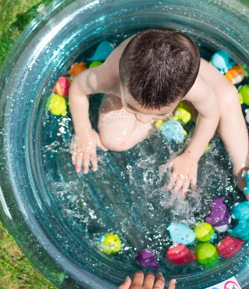 Aufblasbare Badewanne