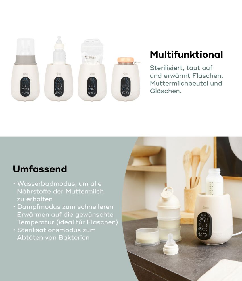 Flaschenwärmer NutriSmart Multifunktional