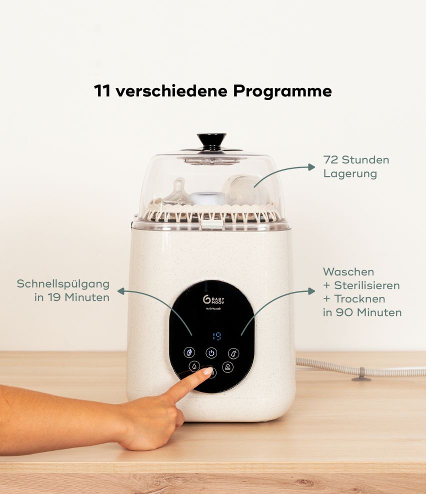 Flaschenreiniger NutriWash 11 Programme