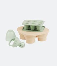 Gefrierformen Silikon & Fruchtsauger Set