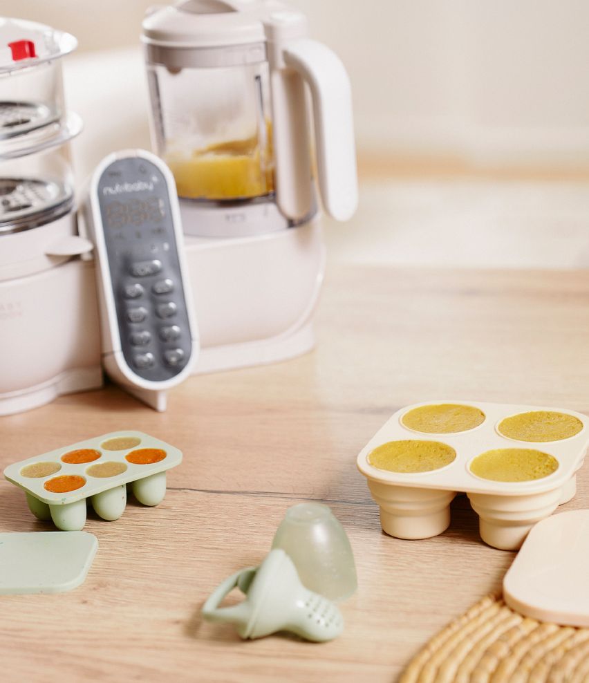 Gefrierformen Silikon & Fruchtsauger Set von Babymoov