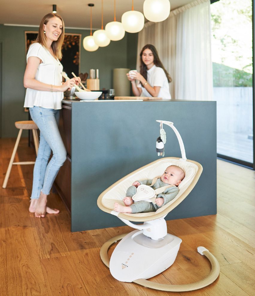 Elektrische Babyschaukel Swoon Hoop Babymoov