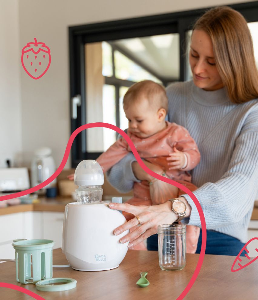 Flaschenwärmer Easy Plus Home & Car für zu Hause