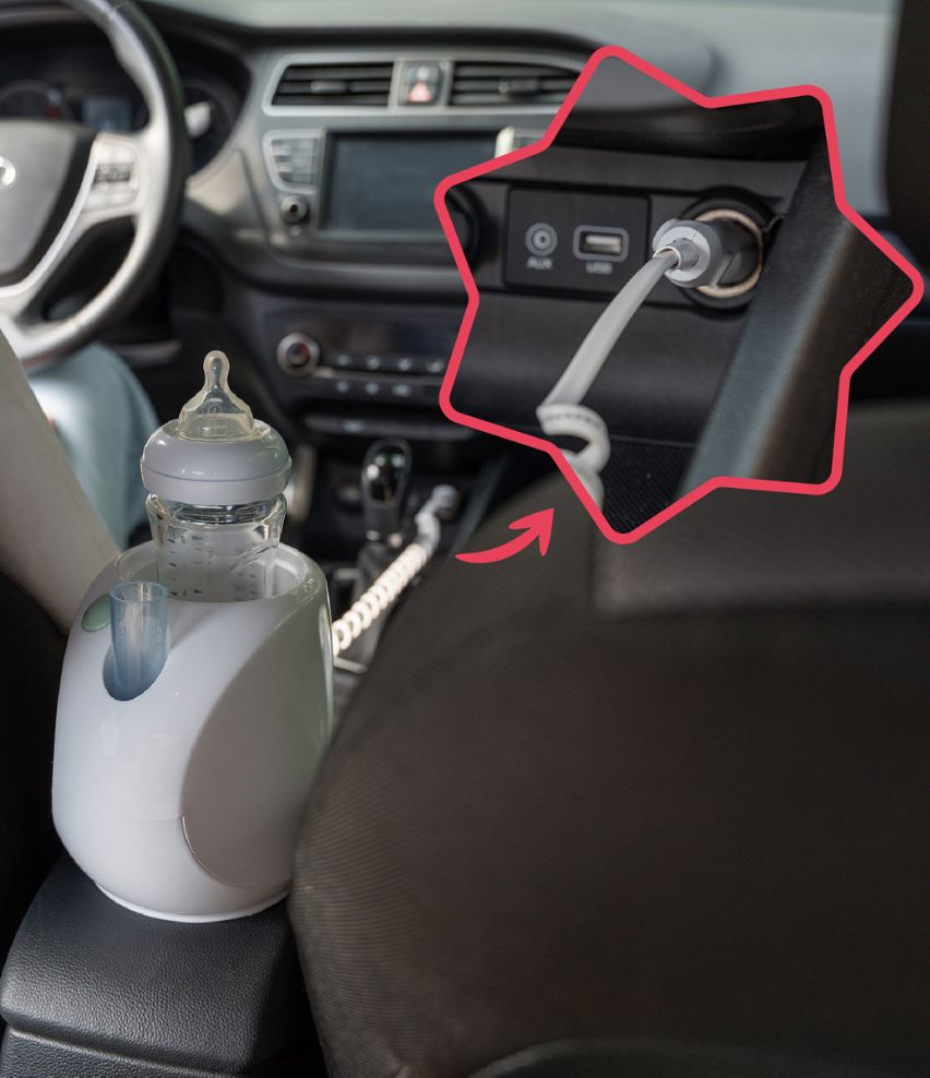 Flaschenwärmer Easy Plus Home & Car für unterwegs