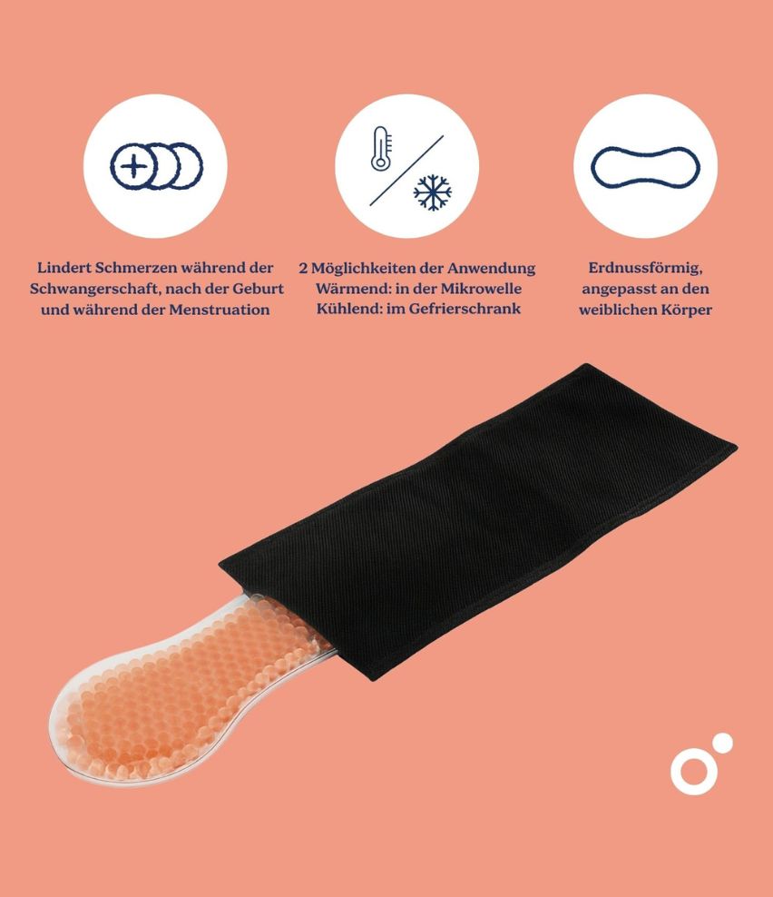 Wochenbett-Kompresse Calmy lindert Schmerzen