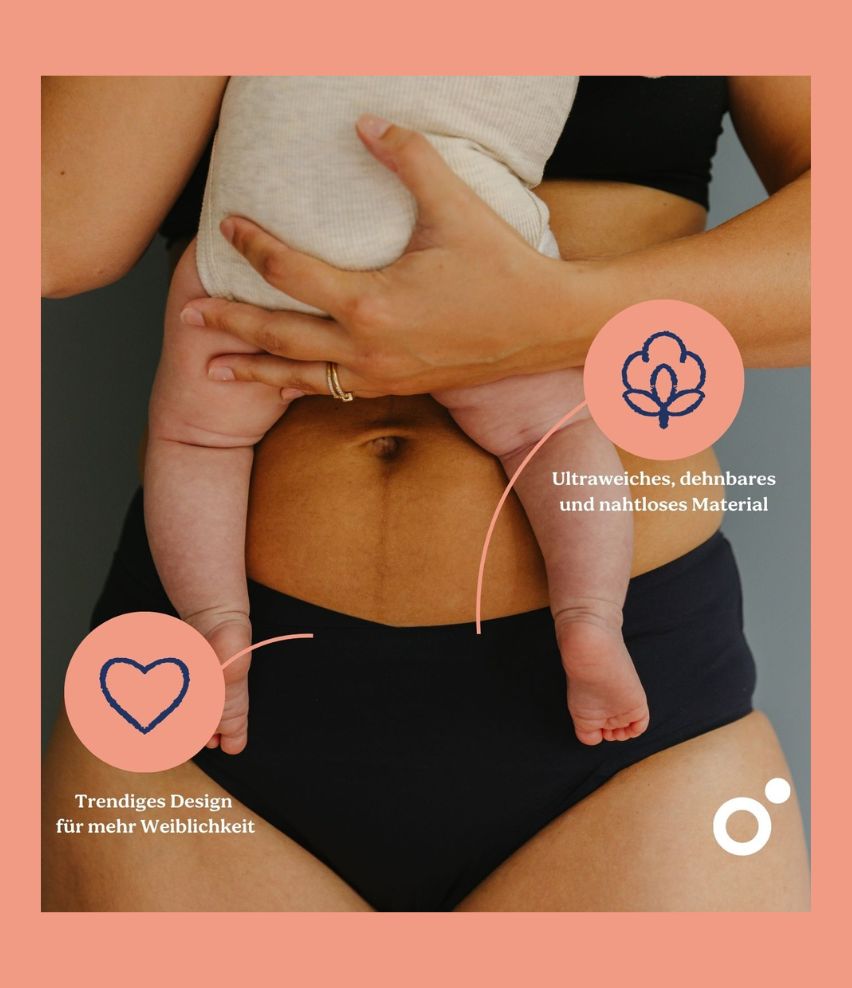 Wochenbett Unterwäsche Flowly trendiges Design