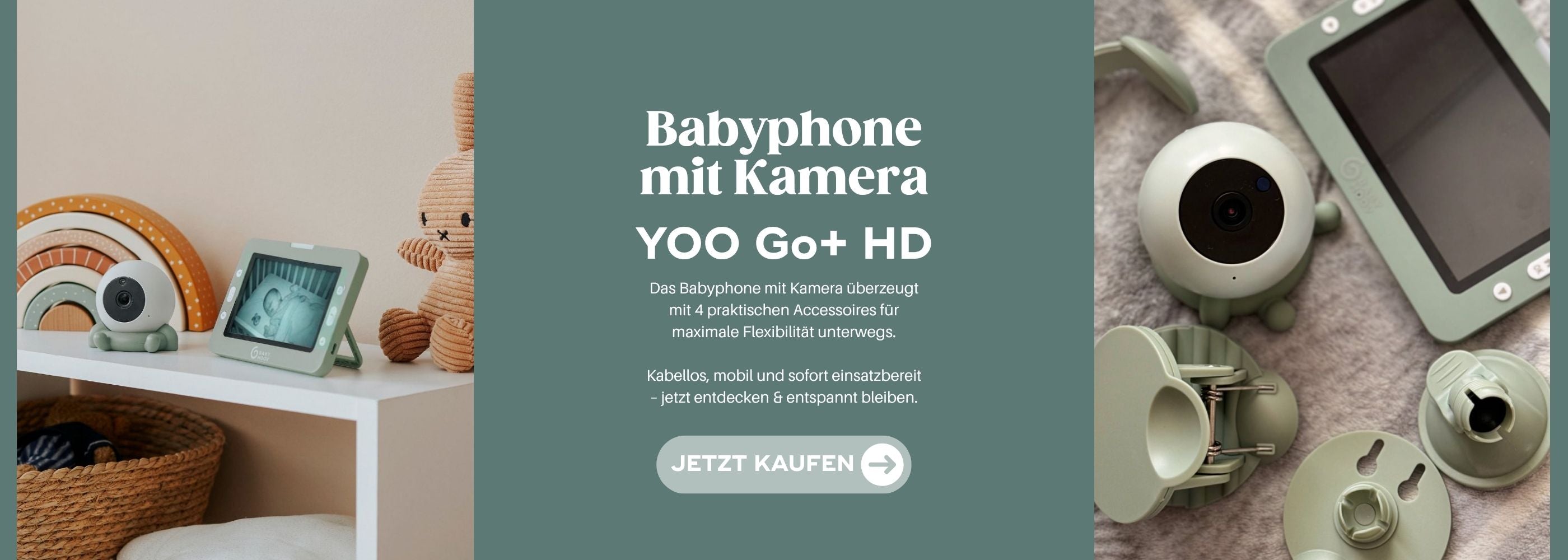 Babyphone mit Kamera YOO Go+ HD
