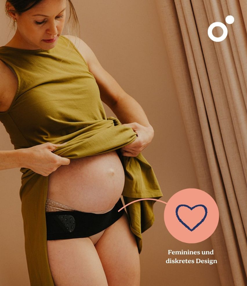 Schwangerschaftsgürtel Mom'n Belly feminin