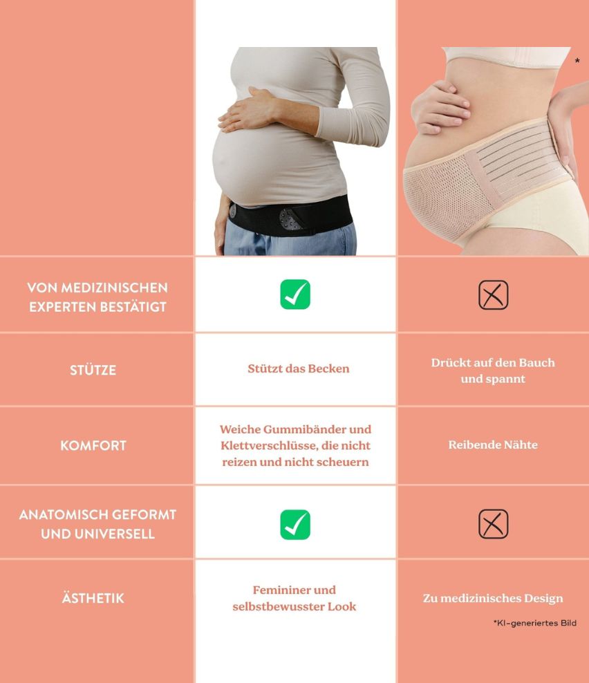Schwangerschaftsgürtel Mom'n Belly Vergleich
