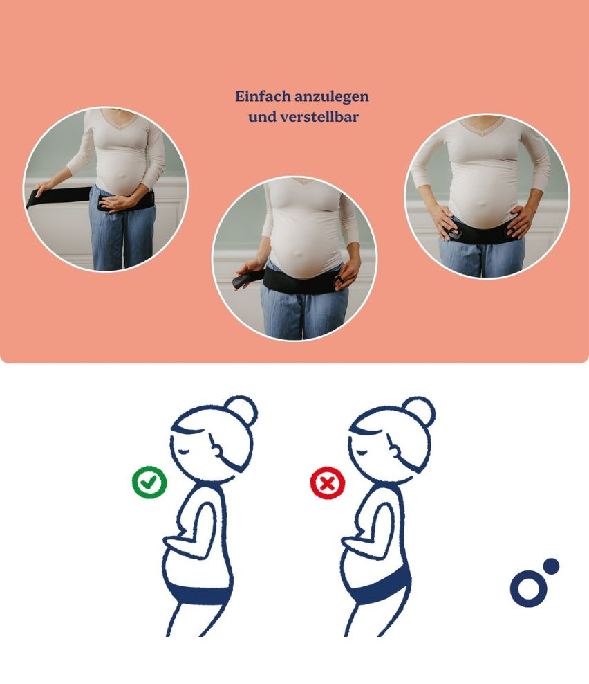 Schwangerschaftsgürtel Mom'n Belly Einfach