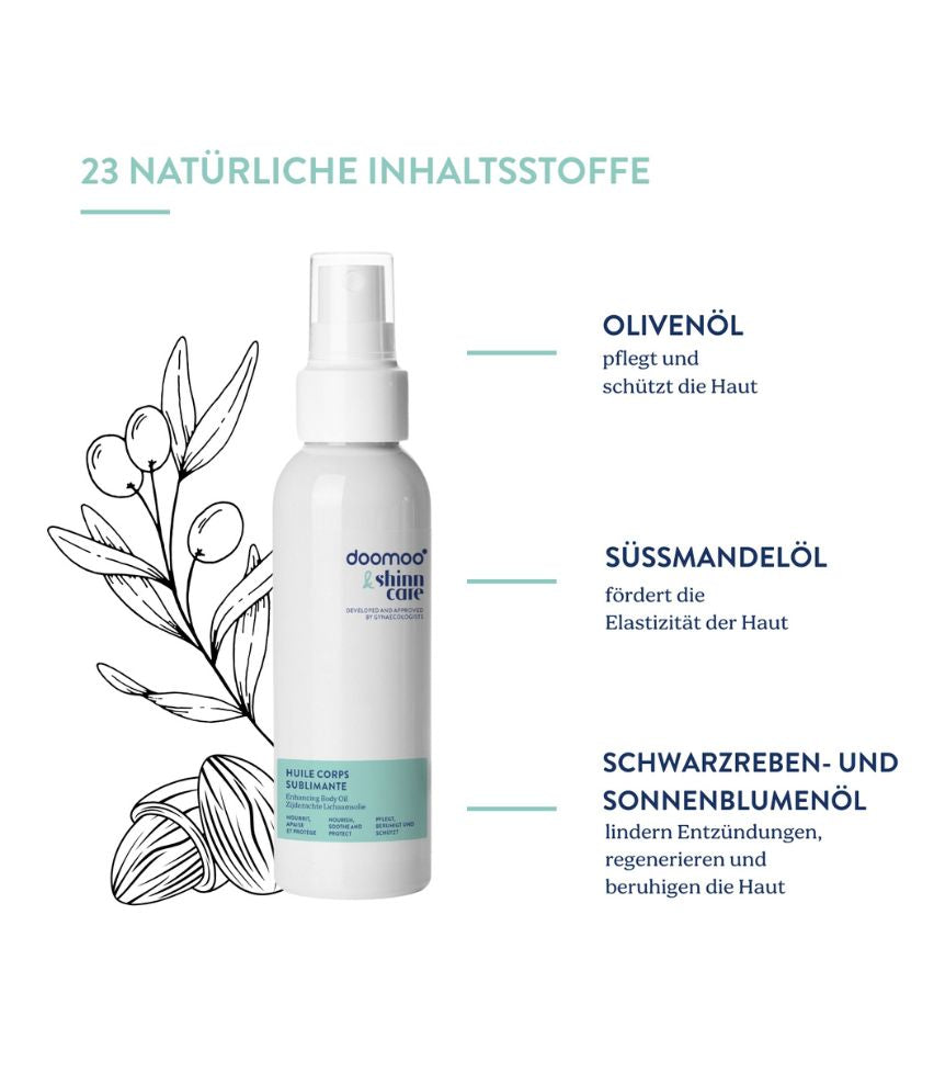 Körperöl - doomoo x shinncare Inhaltsstoffe
