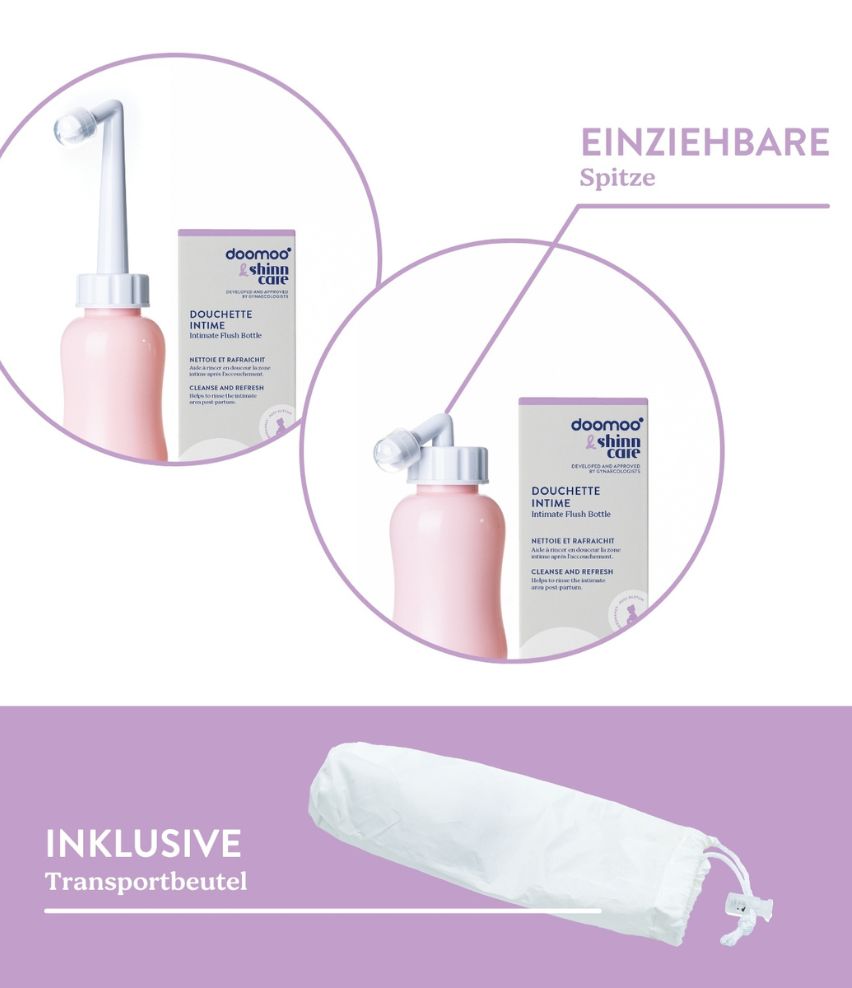 Intimdusche - doomoo x shinncare mit Transportbeutel
