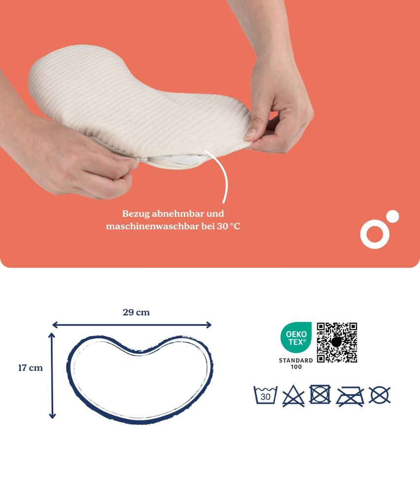 Wärmekissen Snoogy Mom Cord Sand Bezug abnehmbar